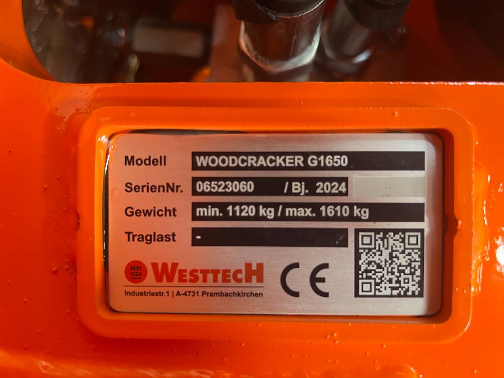 Fahrzeugabbildung Andere Westtech G1650 Roderechen Greifarme / S70 / DEMO / 2024