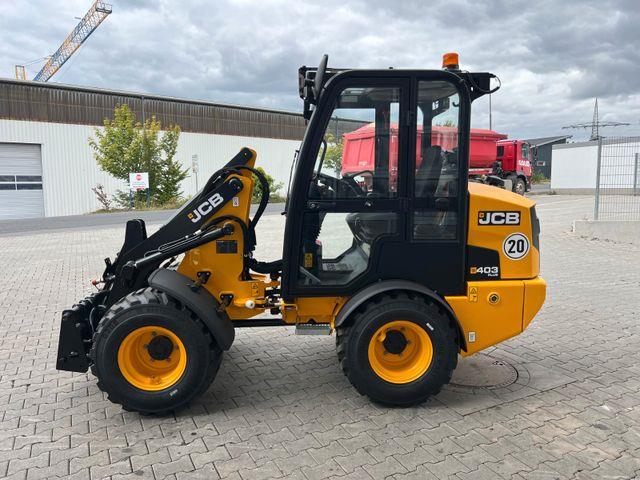 Fahrzeugabbildung JCB 403 Plus / Neufahrzeug / 2025 / Gabel / Schaufel