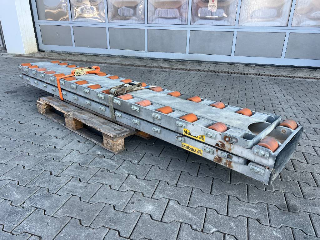 Fahrzeugabbildung Andere Stabau Rollenschienen Gabelschuhe mit Rollen / 8 to 2016