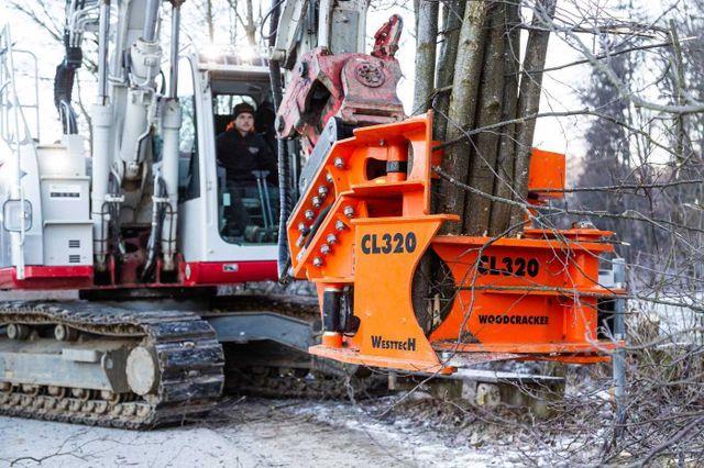 Fahrzeugabbildung Andere Westtech Woodcracker CL320 Fällkopf Fällgreifer